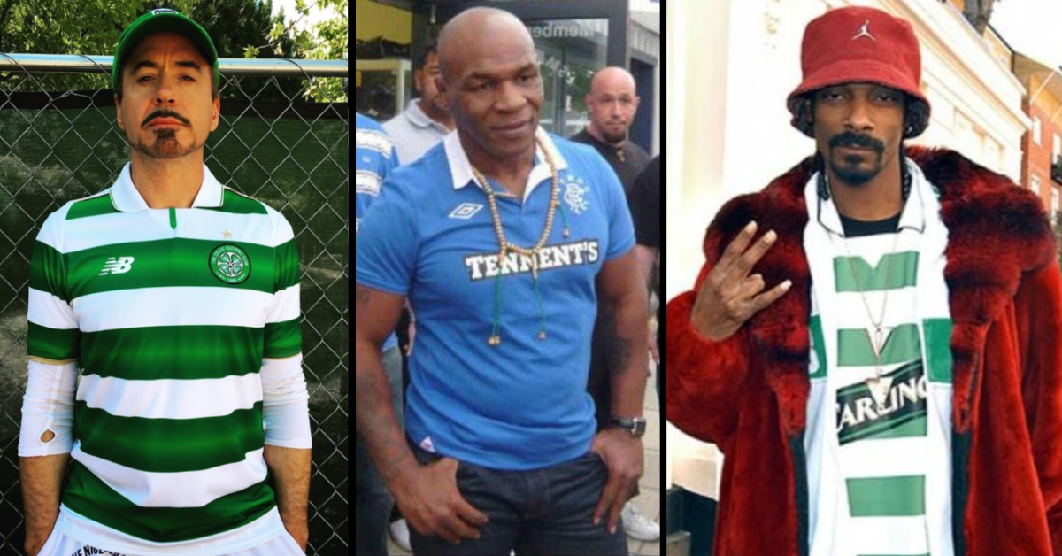 You won t believe what Glasgow teams these American celebs support